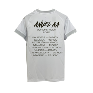 Madrid x Anuel ´Europe Tour 2025´ camiseta