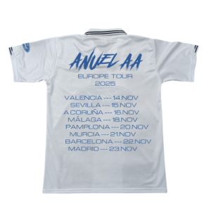 Valencia x Anuel ´Europe Tour 2025´ camiseta