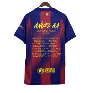 Barcelona x Anuel ´Europe Tour 2025´ camiseta